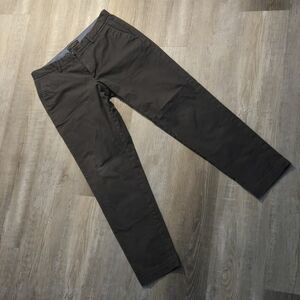 Mens Banana Republic Dark Gray Chinos